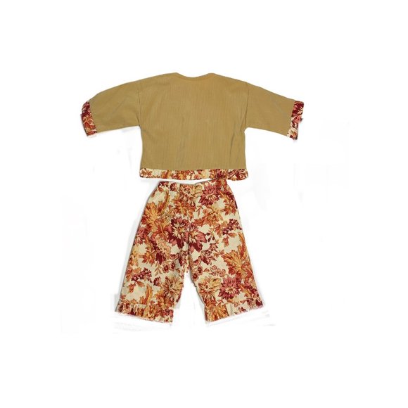 Girl's Medium 5 Fall Two Piece Boutique Festival - Picture 2 of 6